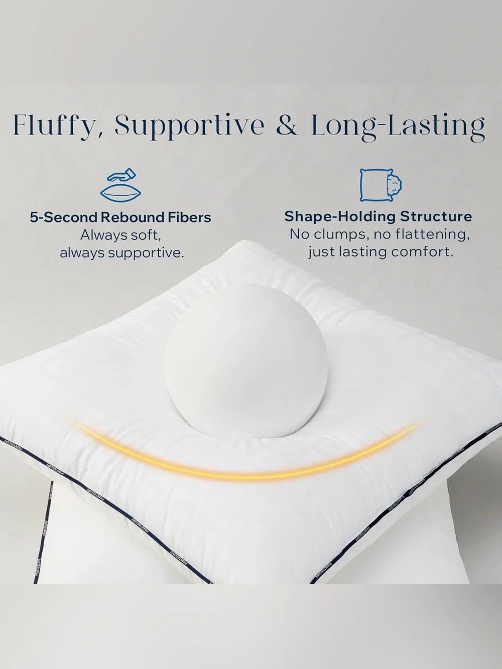 18x18” Throw Pillow Inserts – 2 Pack | Brand New